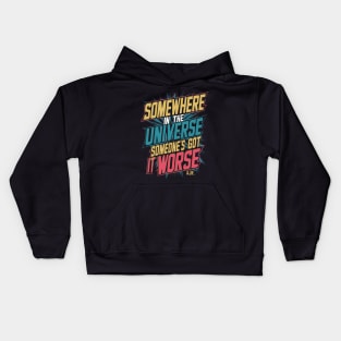 Somewhere in the univers AJR Kids Hoodie